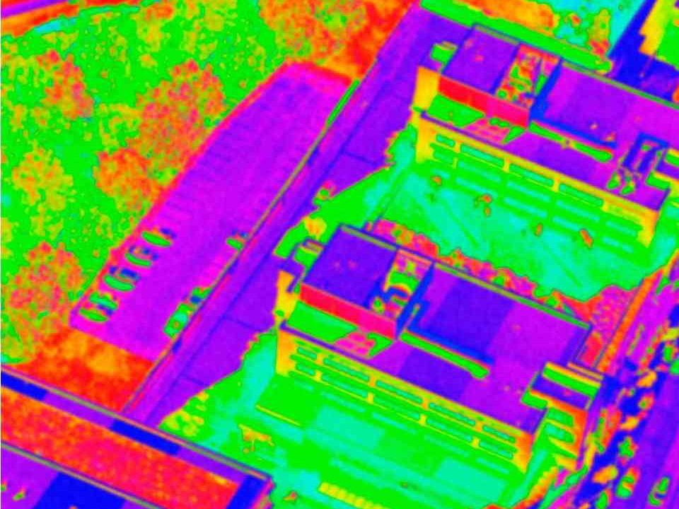 roof infrared moisture scan